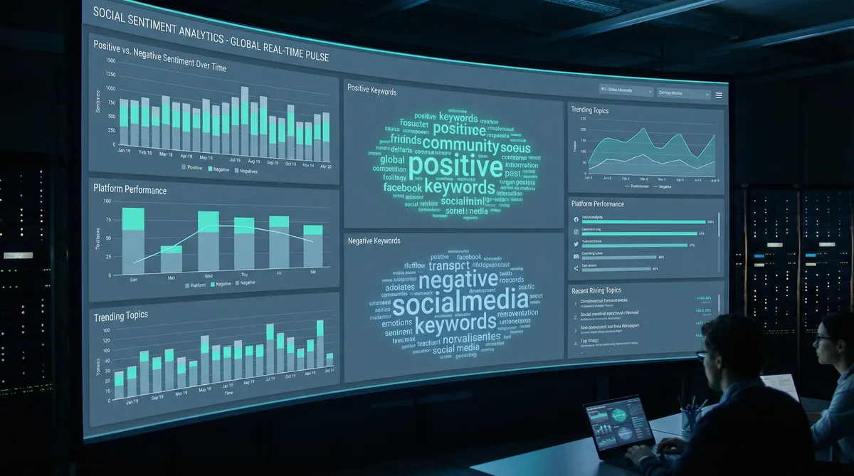 黑料大赛 - 社交媒体舆情分析数据大屏